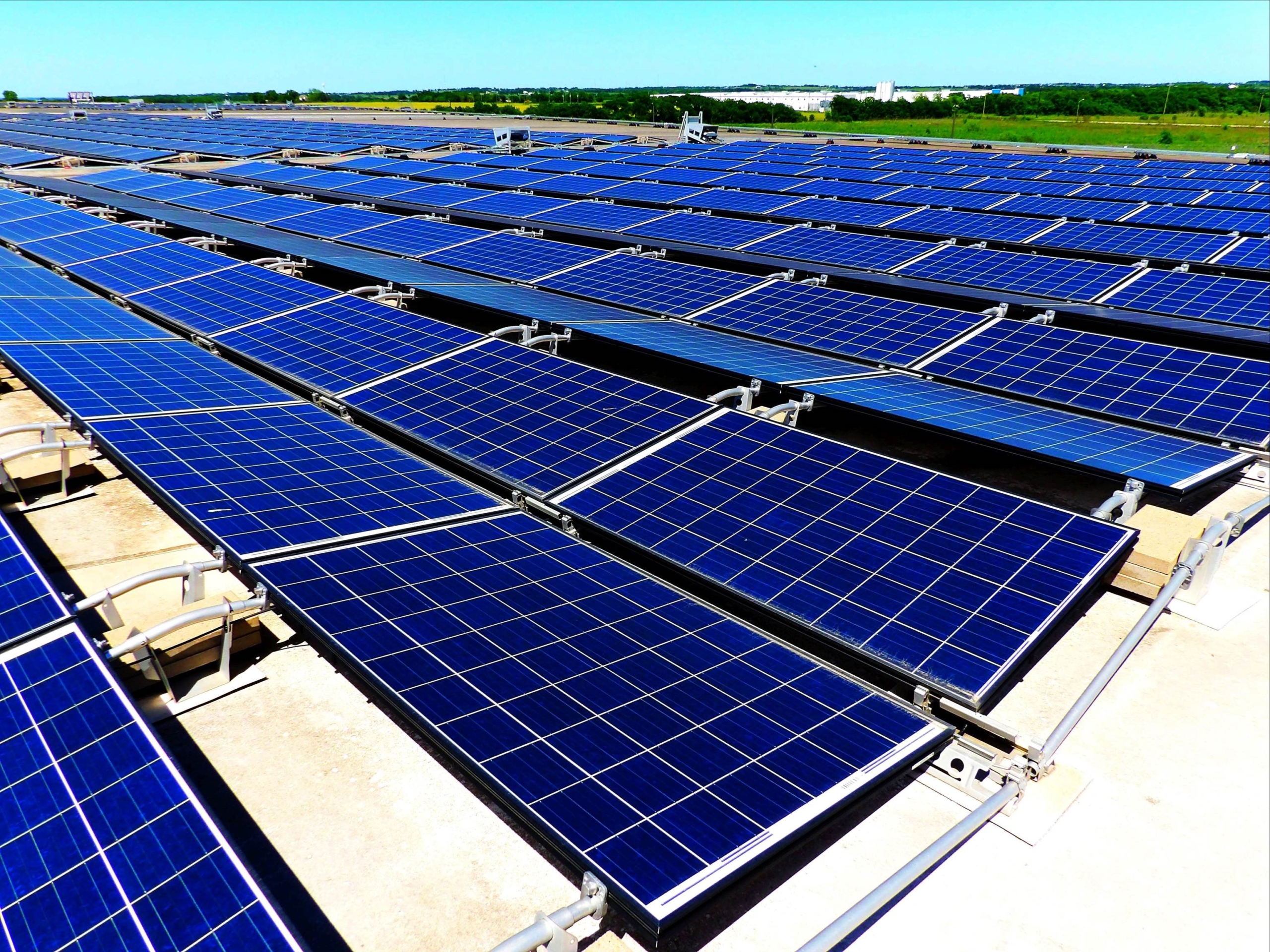 Solar PV Panel Cleaning Programme Underway